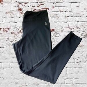 Be Inspired Black Stretch Pull On Workout Yoga Pants Size XL